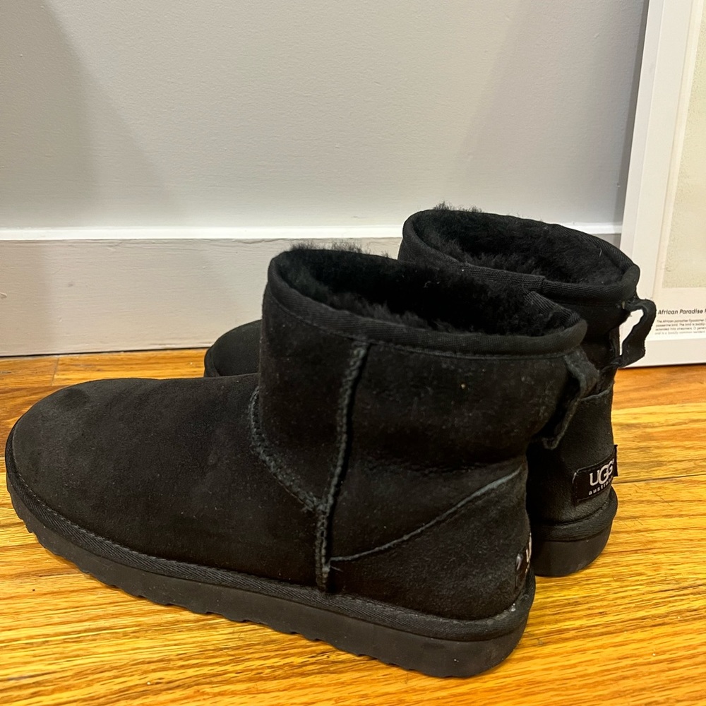 Black Mini UGG boots